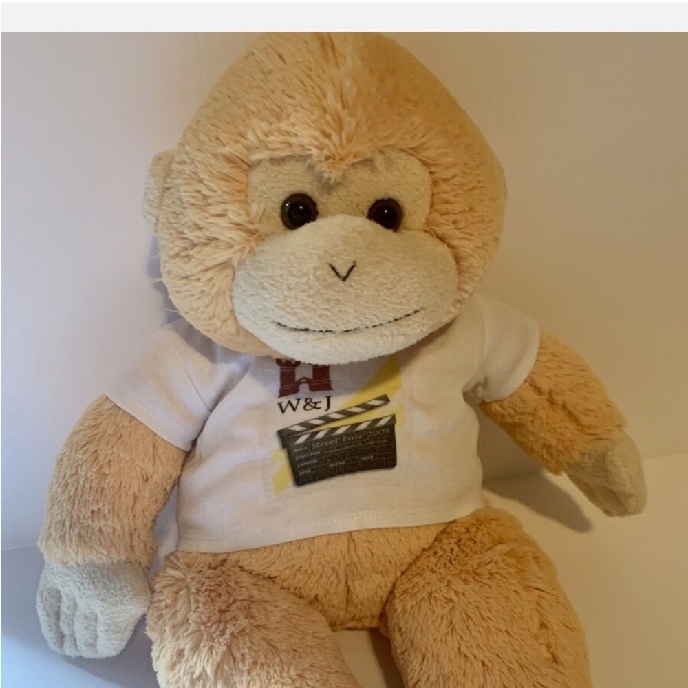 THE BEAR FACTORY Build A Bear Signature Collection “ Bears & Buddies” Monkey